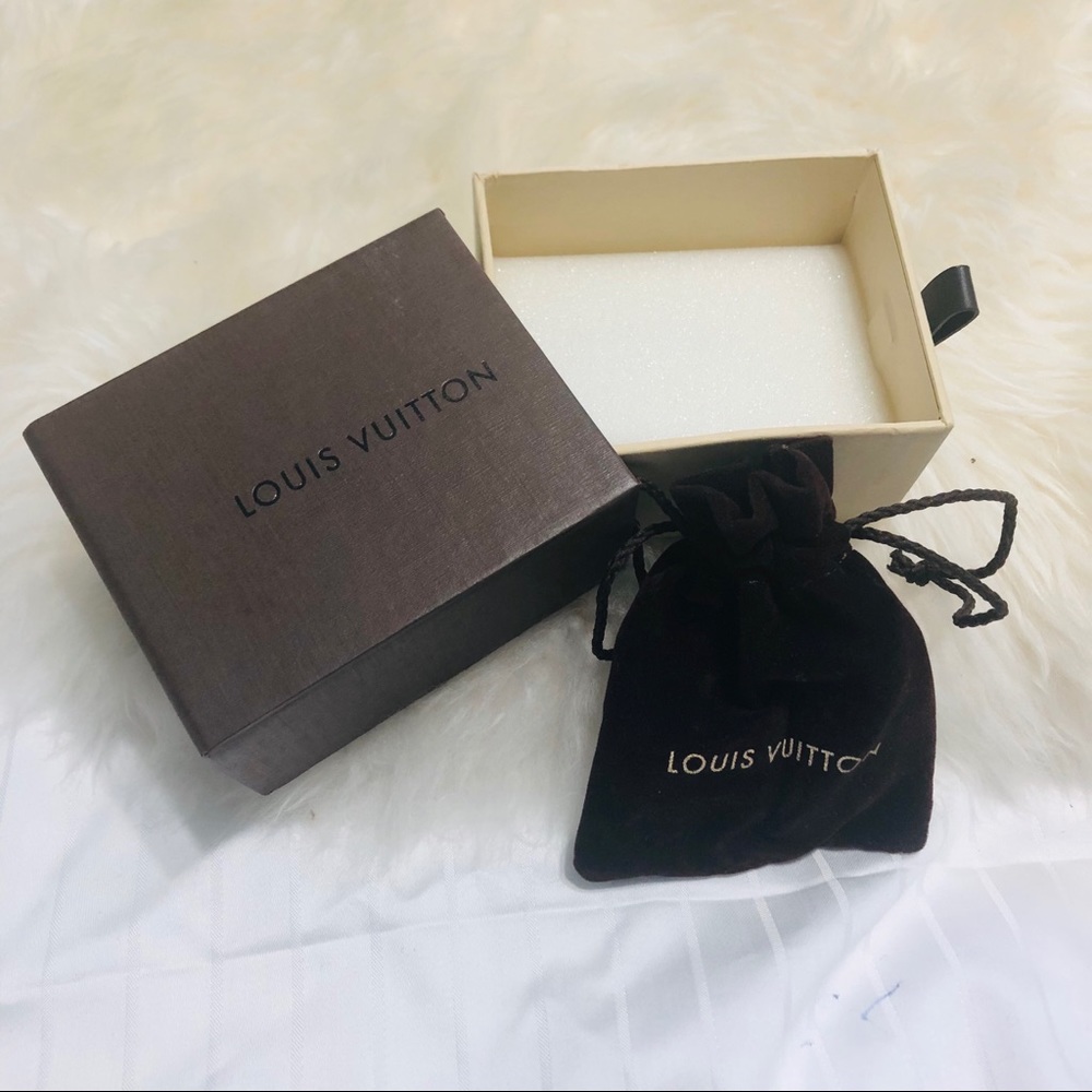 Empty Louis Vuitton Jewelry Gift Box Dustbag
